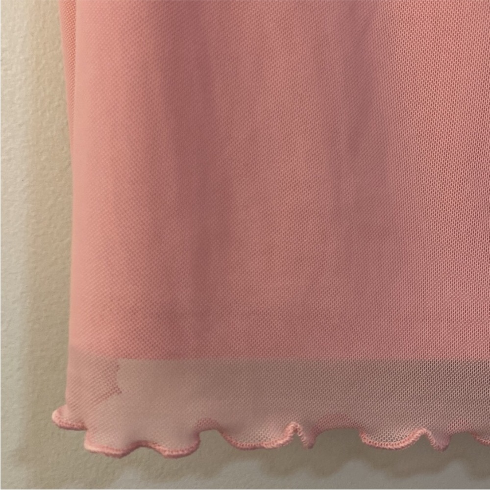 Large pink DIVIDED dress